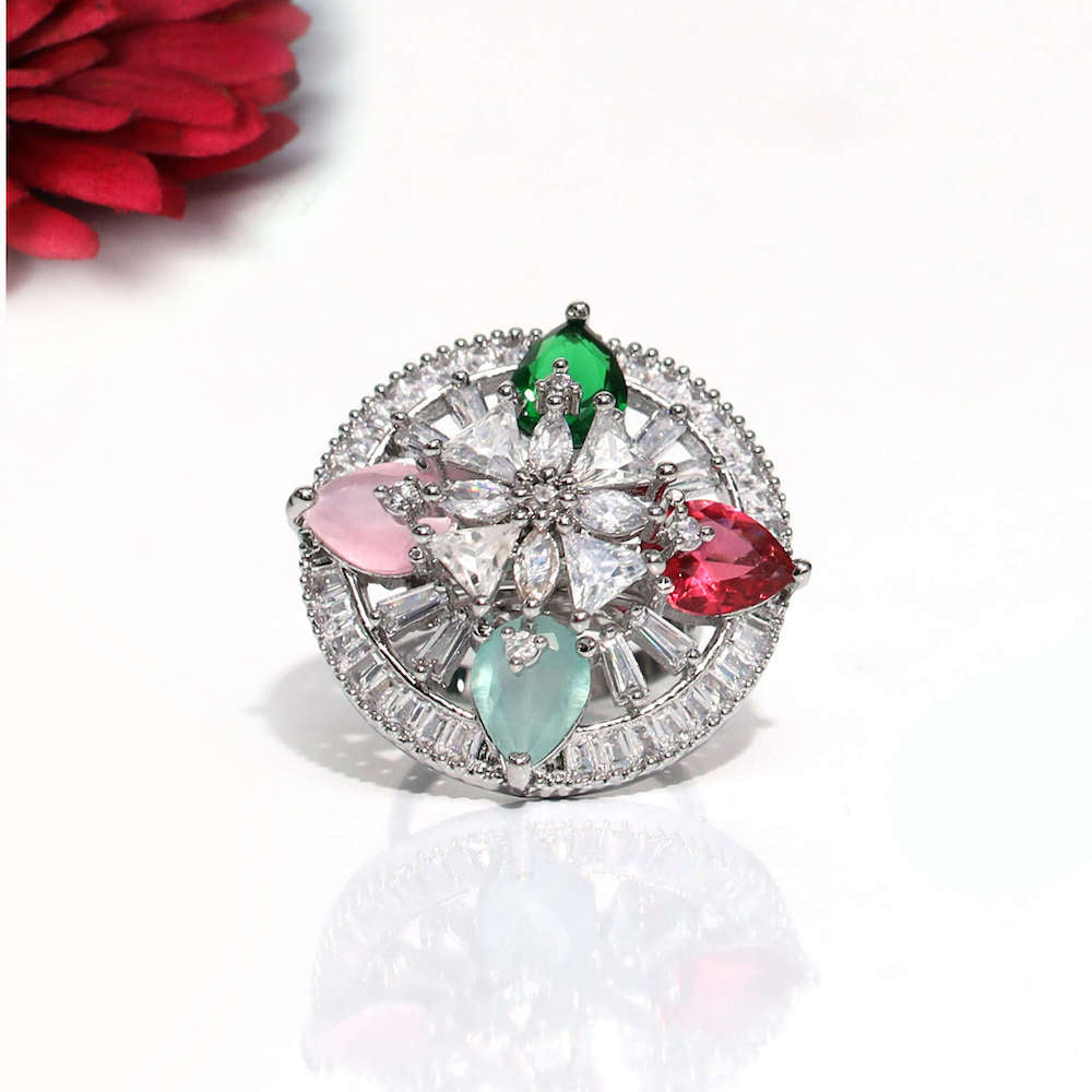 Madelyn Cocktail Adjustable Ring