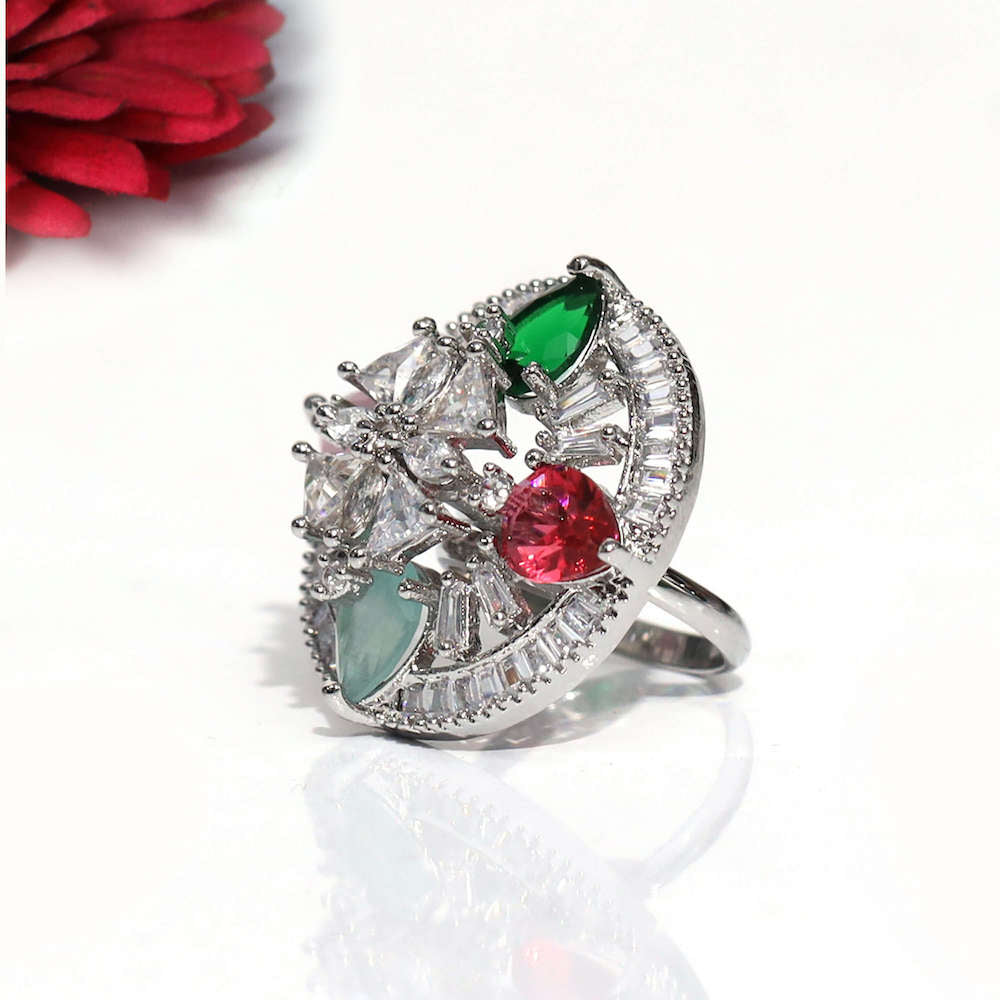Madelyn Cocktail Adjustable Ring