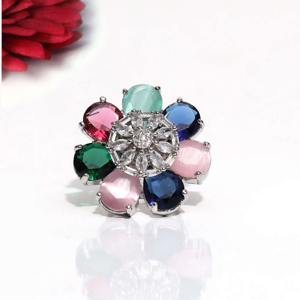 Sophie Cocktail Adjustable Ring
