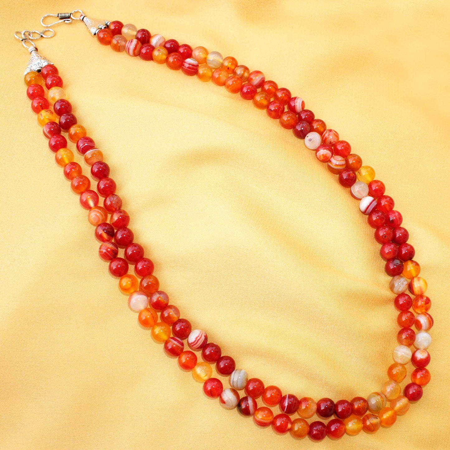 Orange Agate Necklace