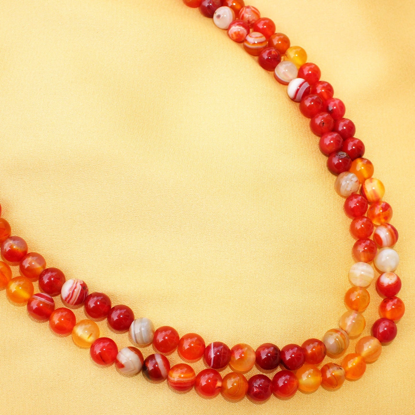 Orange Agate Necklace