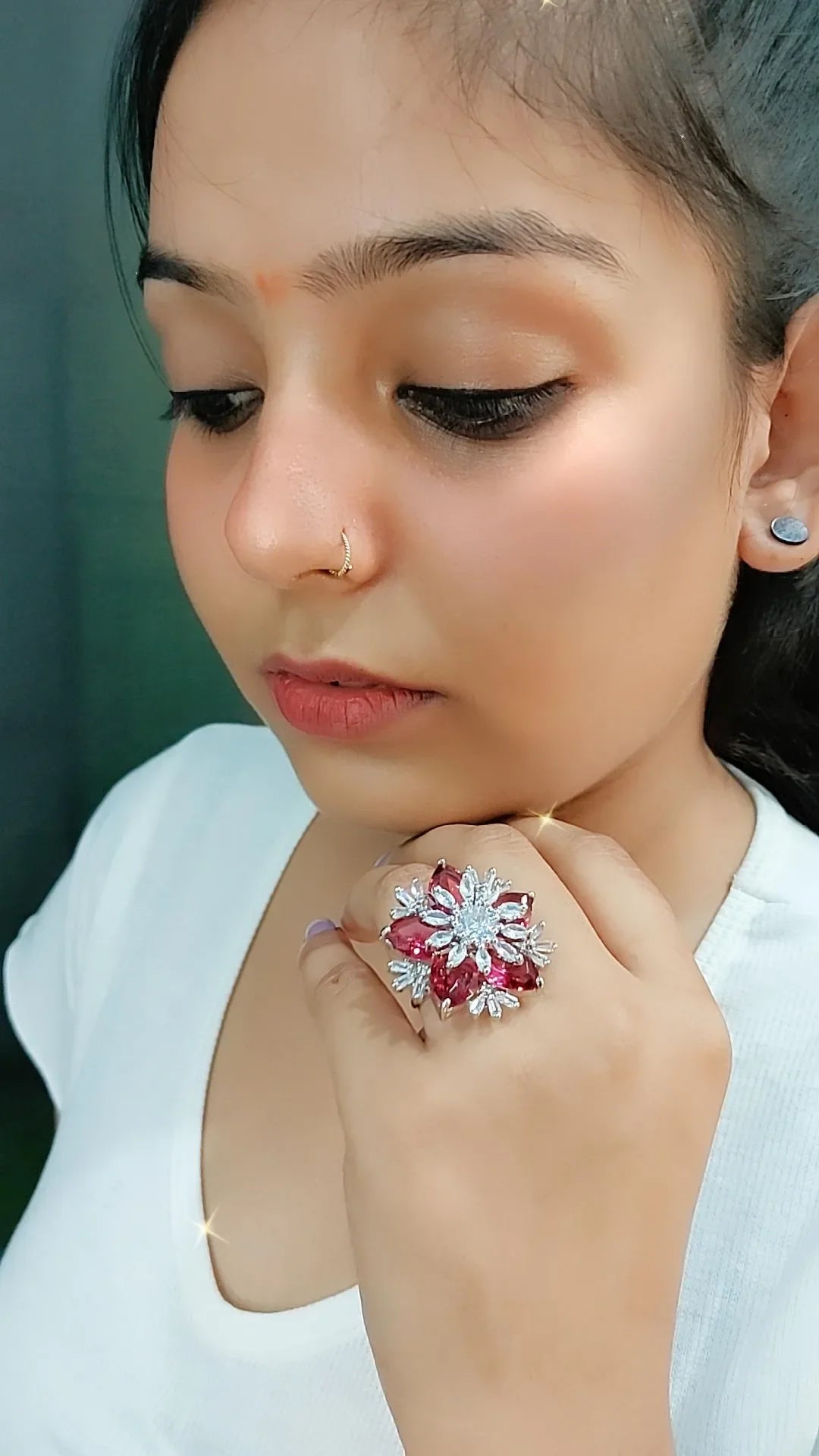 Quinn Cocktail Adjustable Ring