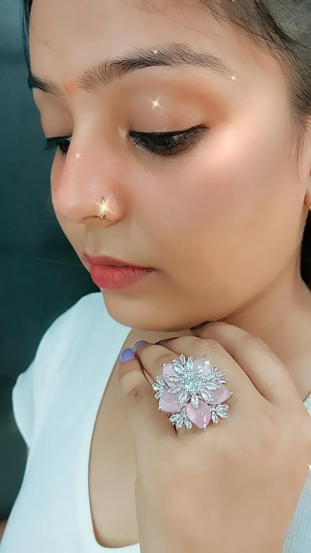 Quinn Cocktail Adjustable Ring