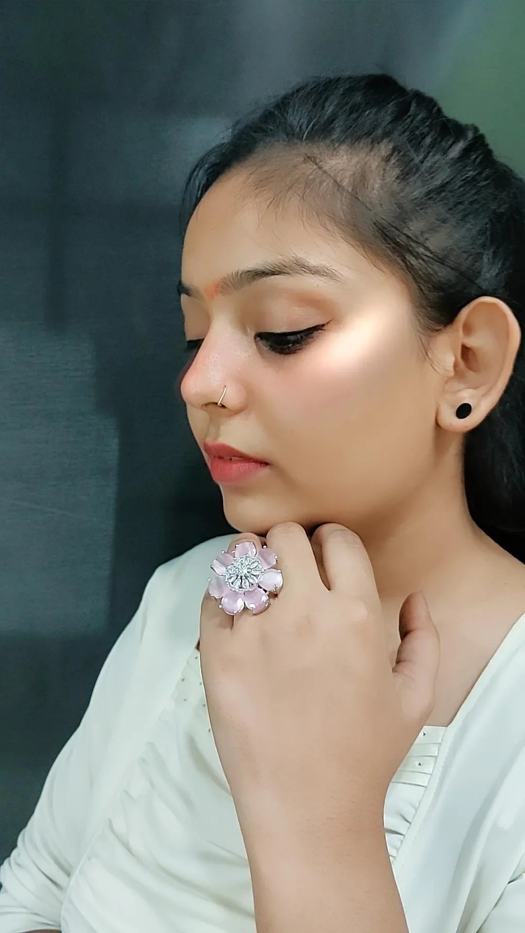 Sophie Cocktail Adjustable Ring