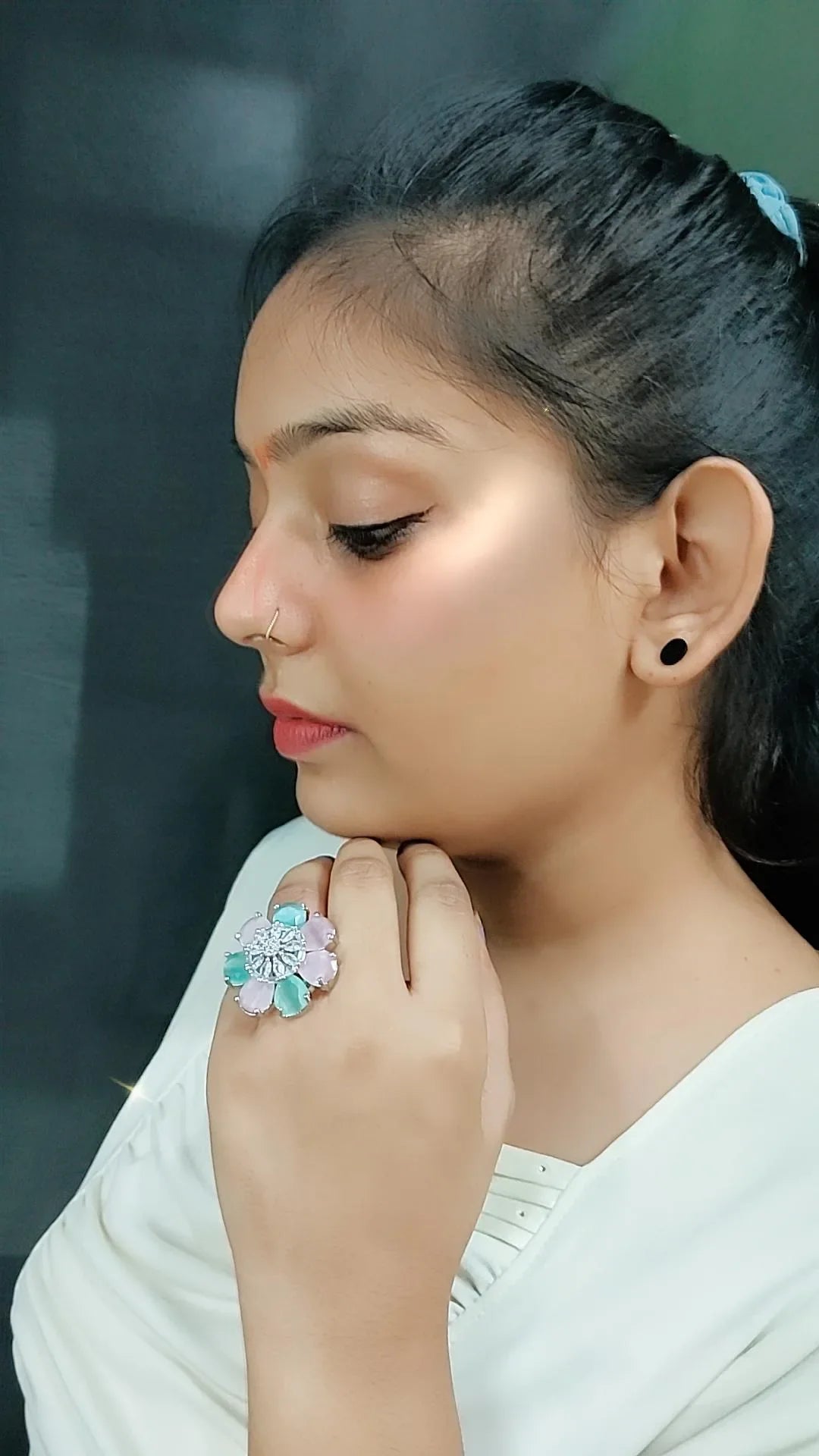 Sophie Cocktail Adjustable Ring