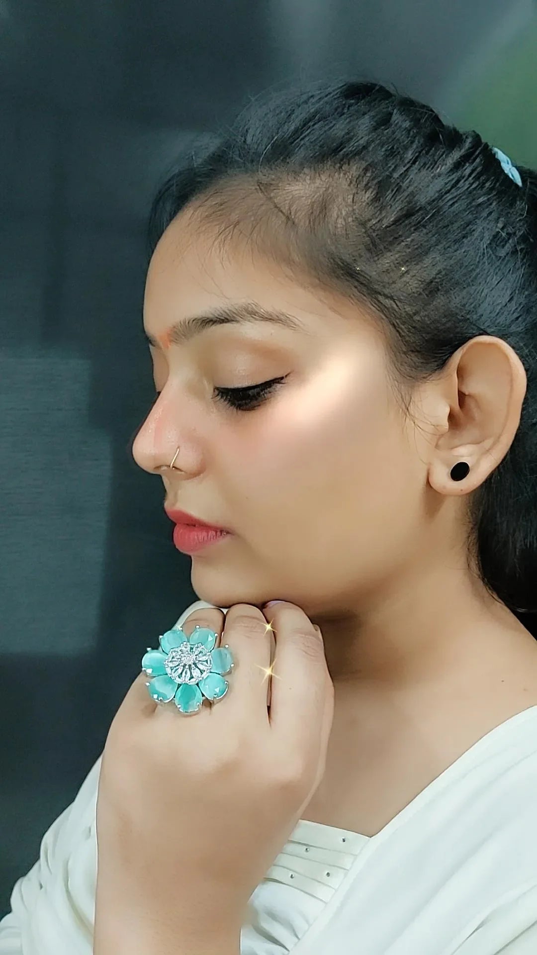 Sophie Cocktail Adjustable Ring