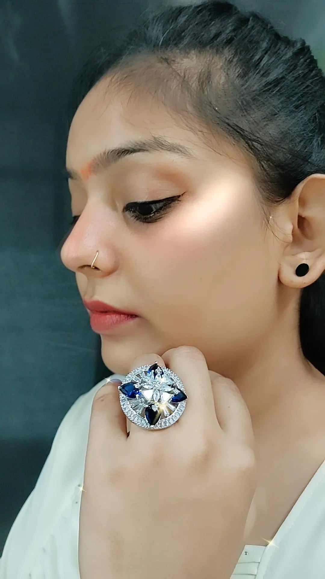 Madelyn Cocktail Adjustable Ring
