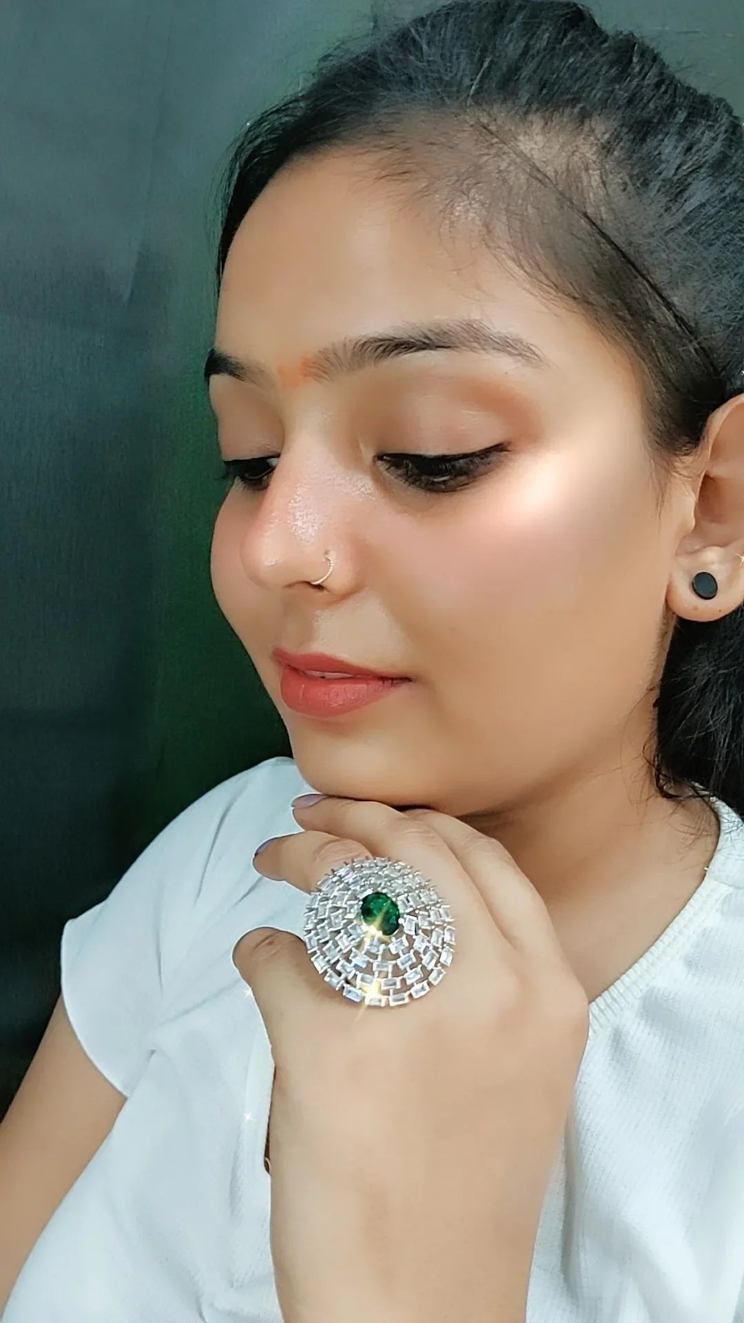 Rylee Cocktail Adjustable Ring