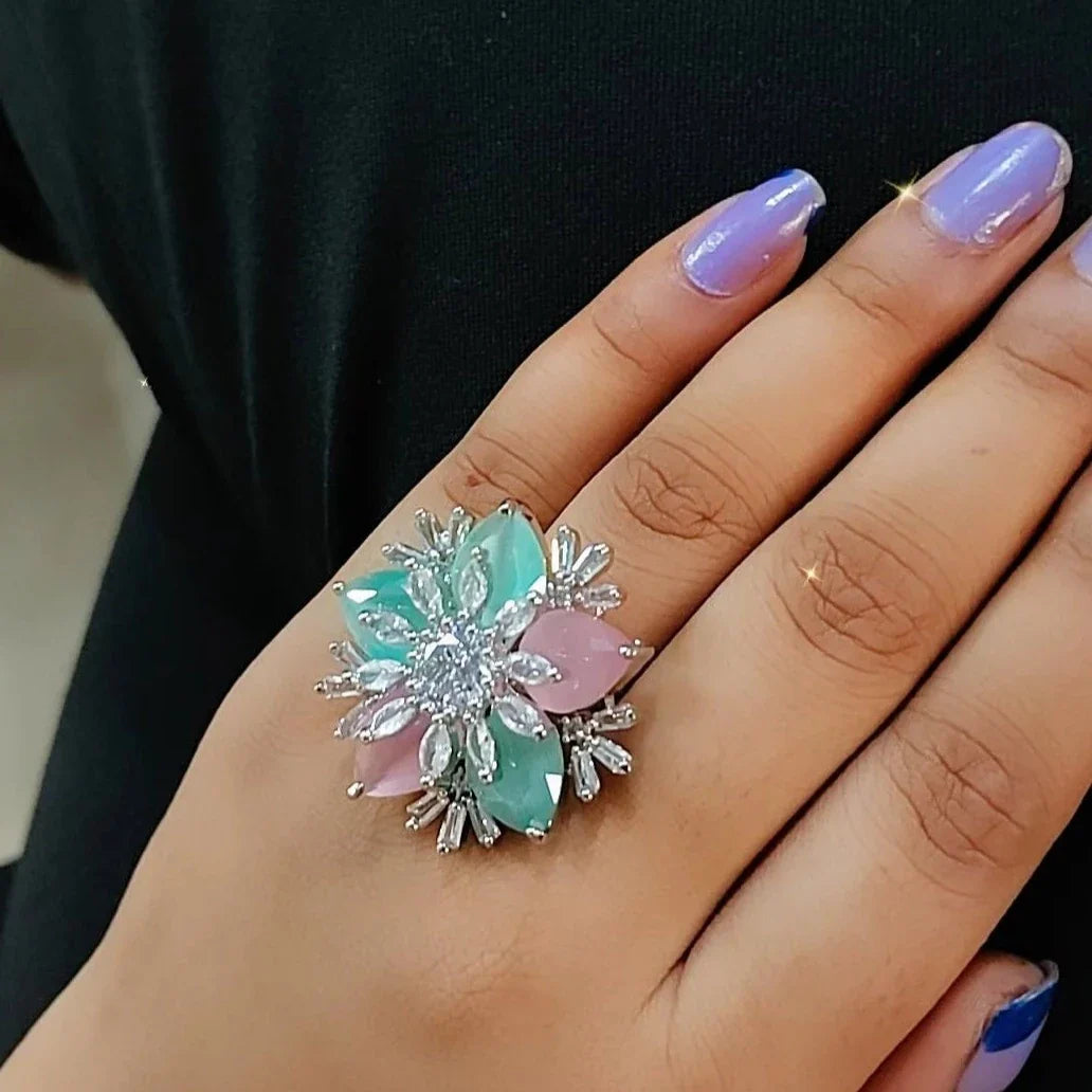 Quinn Cocktail Adjustable Ring