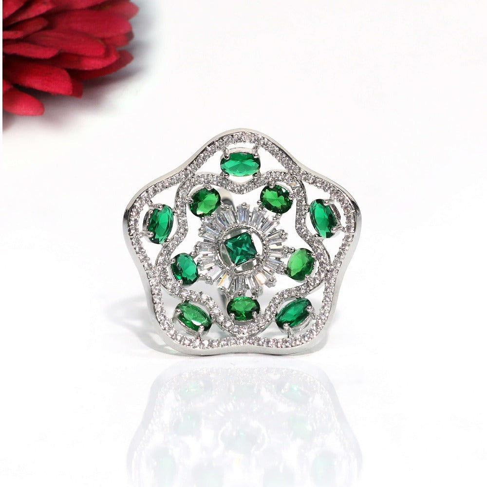Josephine Cocktail Adjustable Ring
