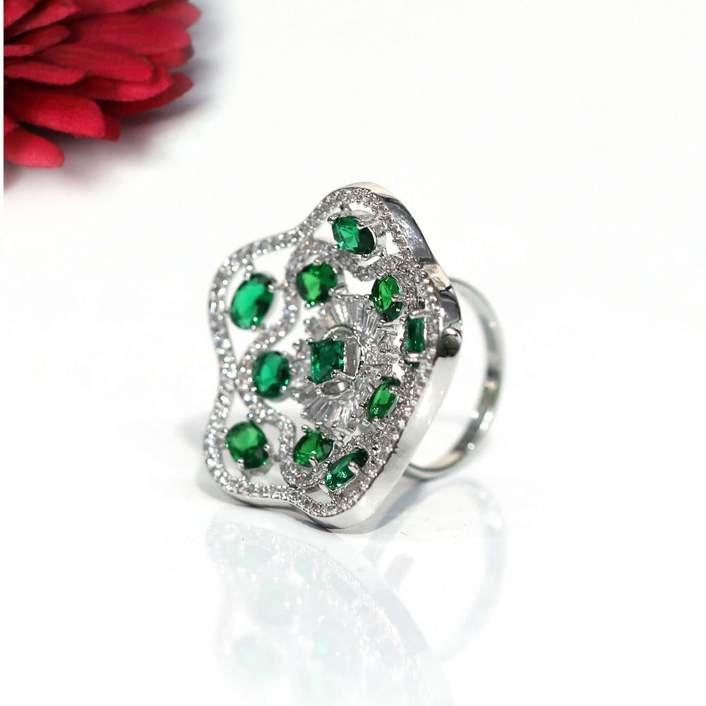 Josephine Cocktail Adjustable Ring