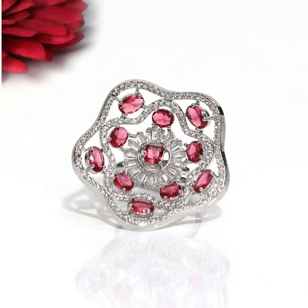 Josephine Cocktail Adjustable Ring