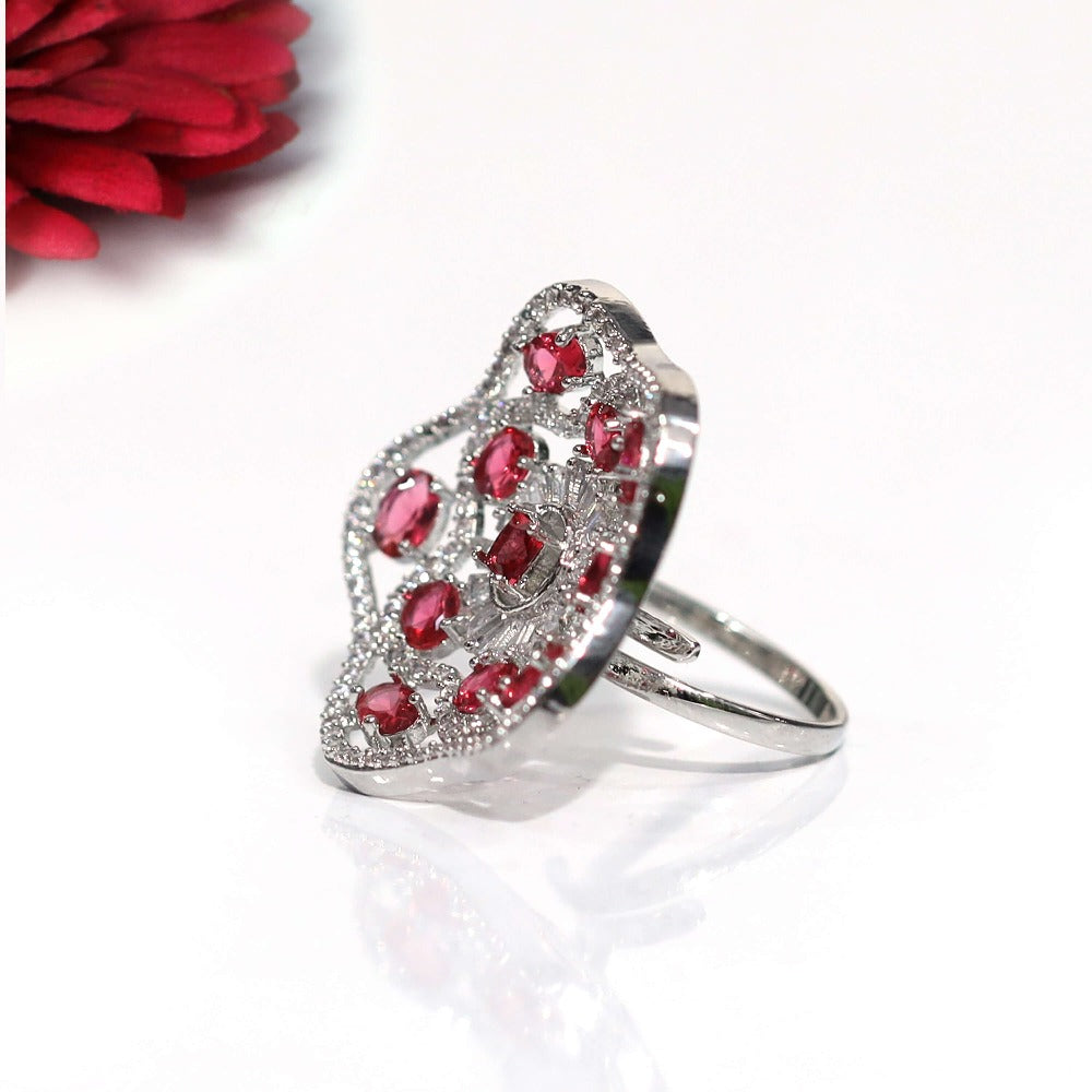 Josephine Cocktail Adjustable Ring