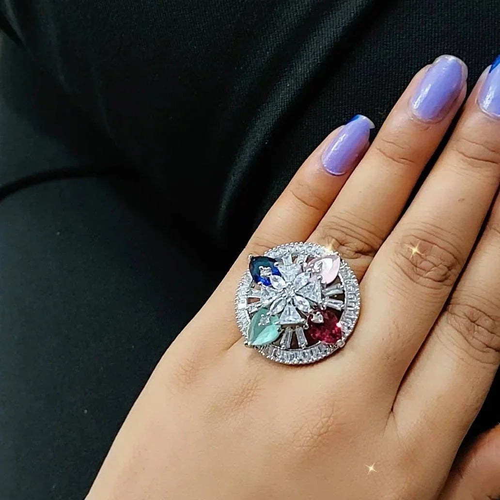 Madelyn Cocktail Adjustable Ring