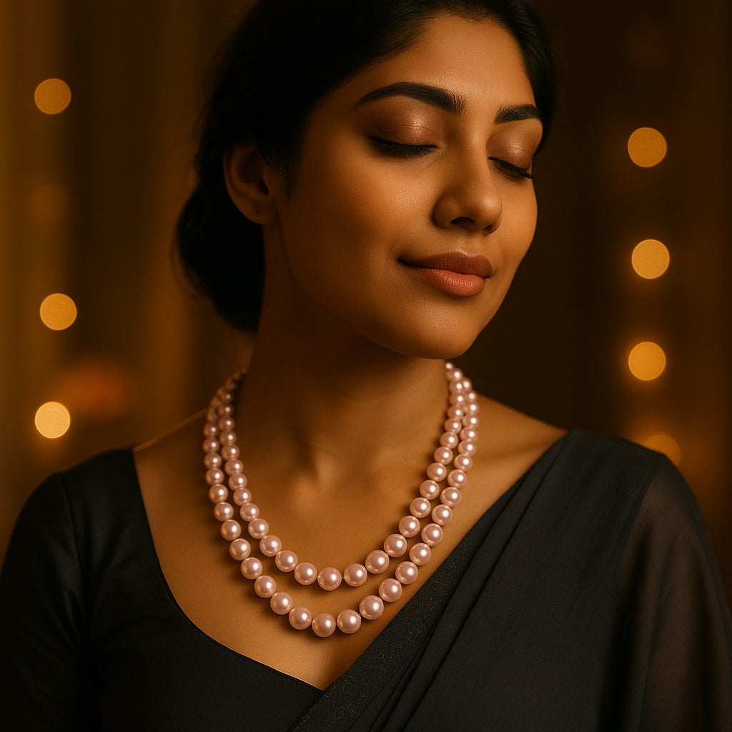 Blush Pearl Glow Necklace