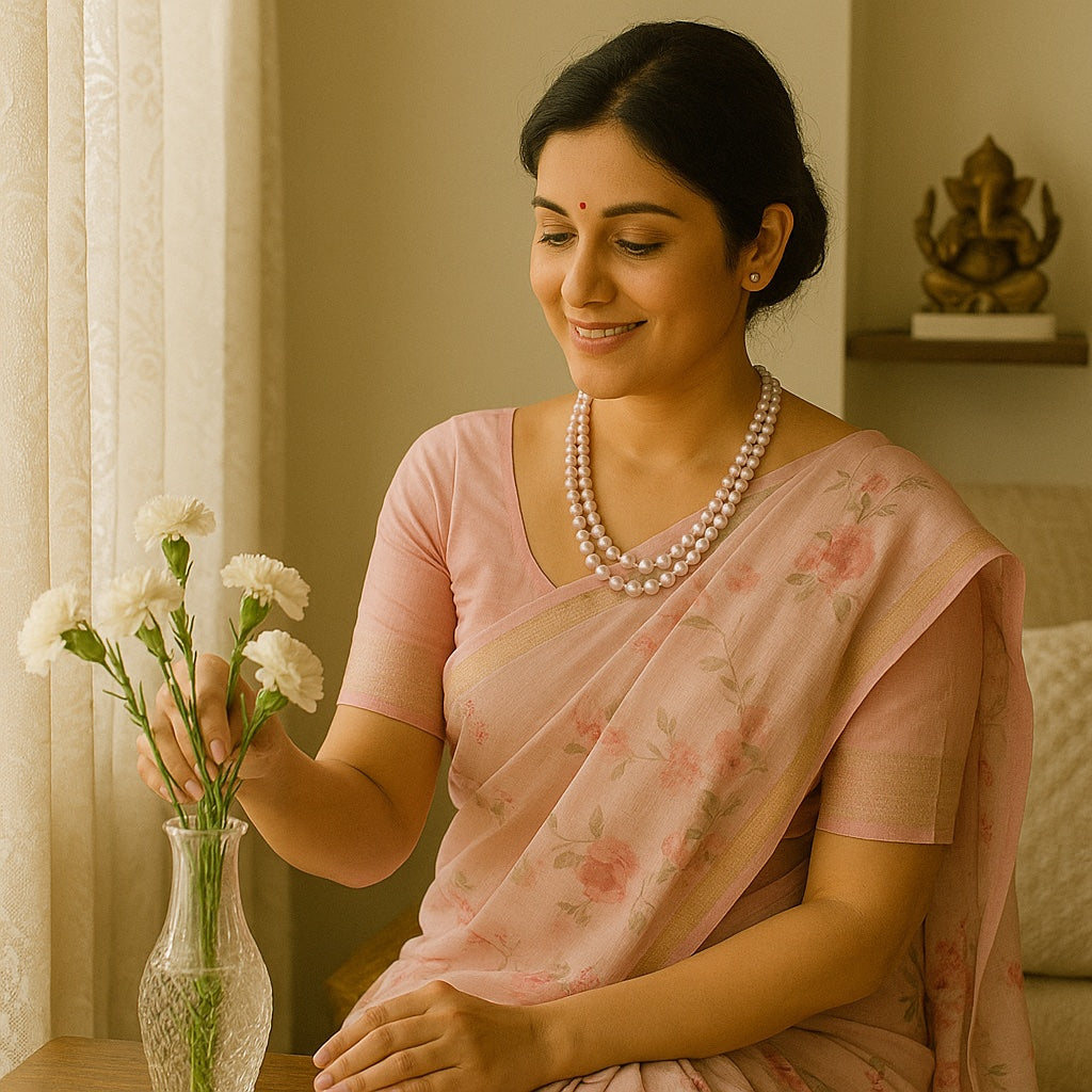 Blush Pearl Glow Necklace
