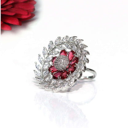 Athena Cocktail Adjustable Ring