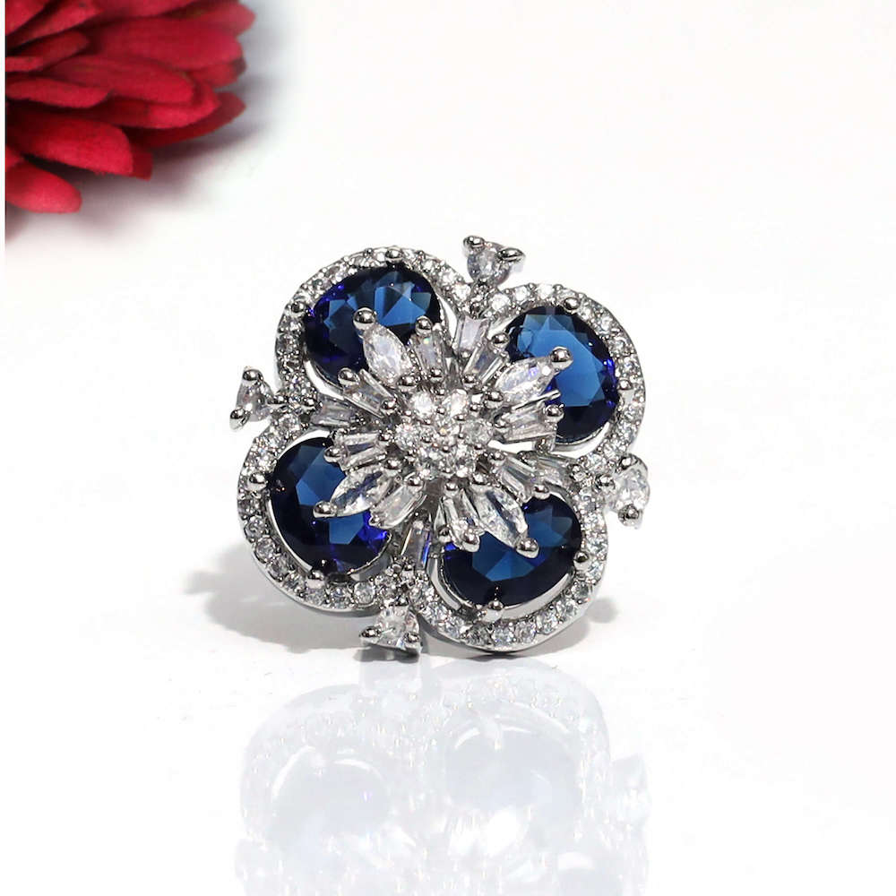Caroline Cocktail Adjustable Ring