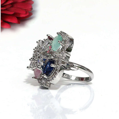 Caroline Cocktail Adjustable Ring