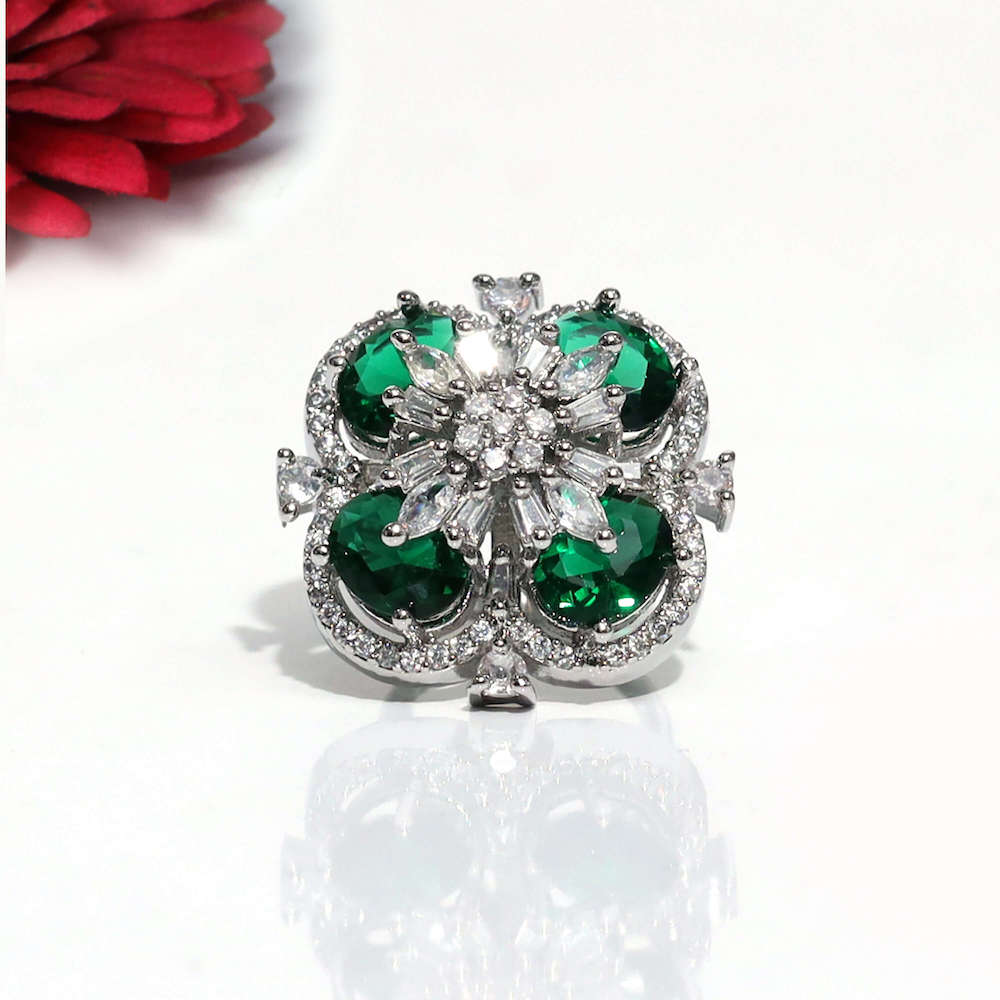 Caroline Cocktail Adjustable Ring