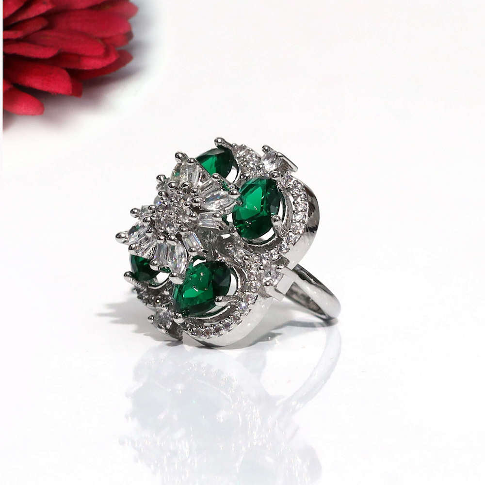 Caroline Cocktail Adjustable Ring