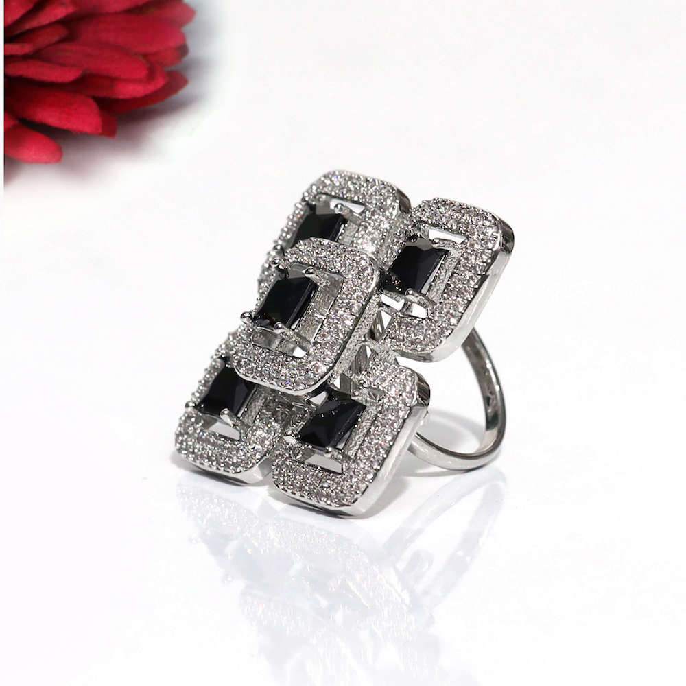 Cora Cocktail Adjustable Ring