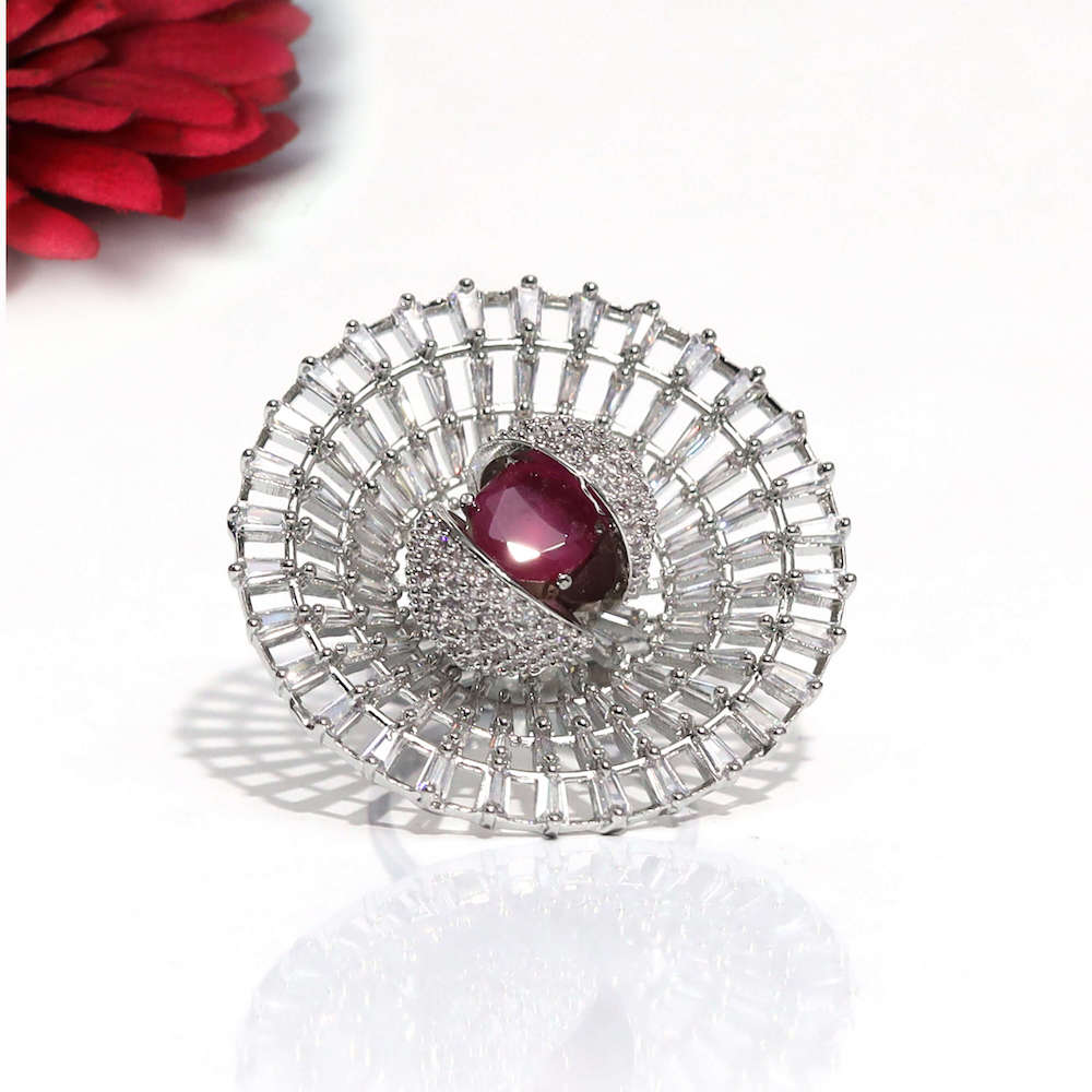 Nevaeh Cocktail Adjustable Ring