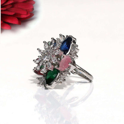 Quinn Cocktail Adjustable Ring