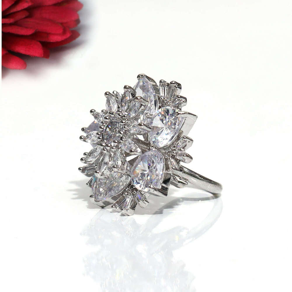 Quinn Cocktail Adjustable Ring