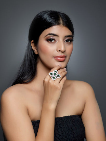 Cora Cocktail Adjustable Ring