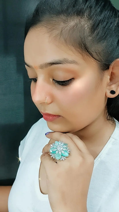 Quinn Cocktail Adjustable Ring