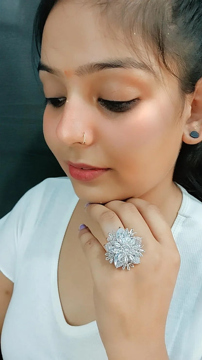 Quinn Cocktail Adjustable Ring