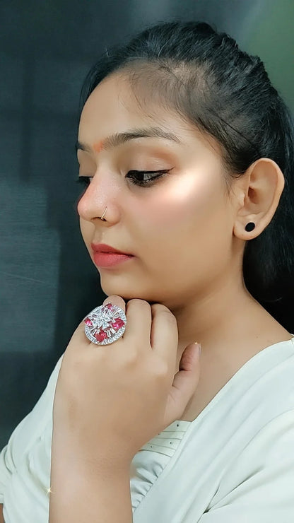 Madelyn Cocktail Adjustable Ring