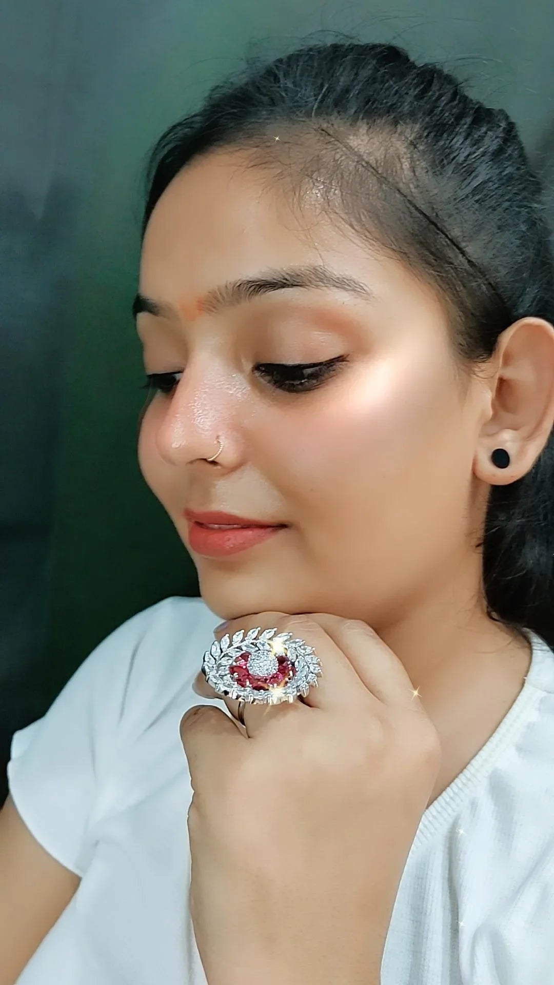 Athena Cocktail Adjustable Ring