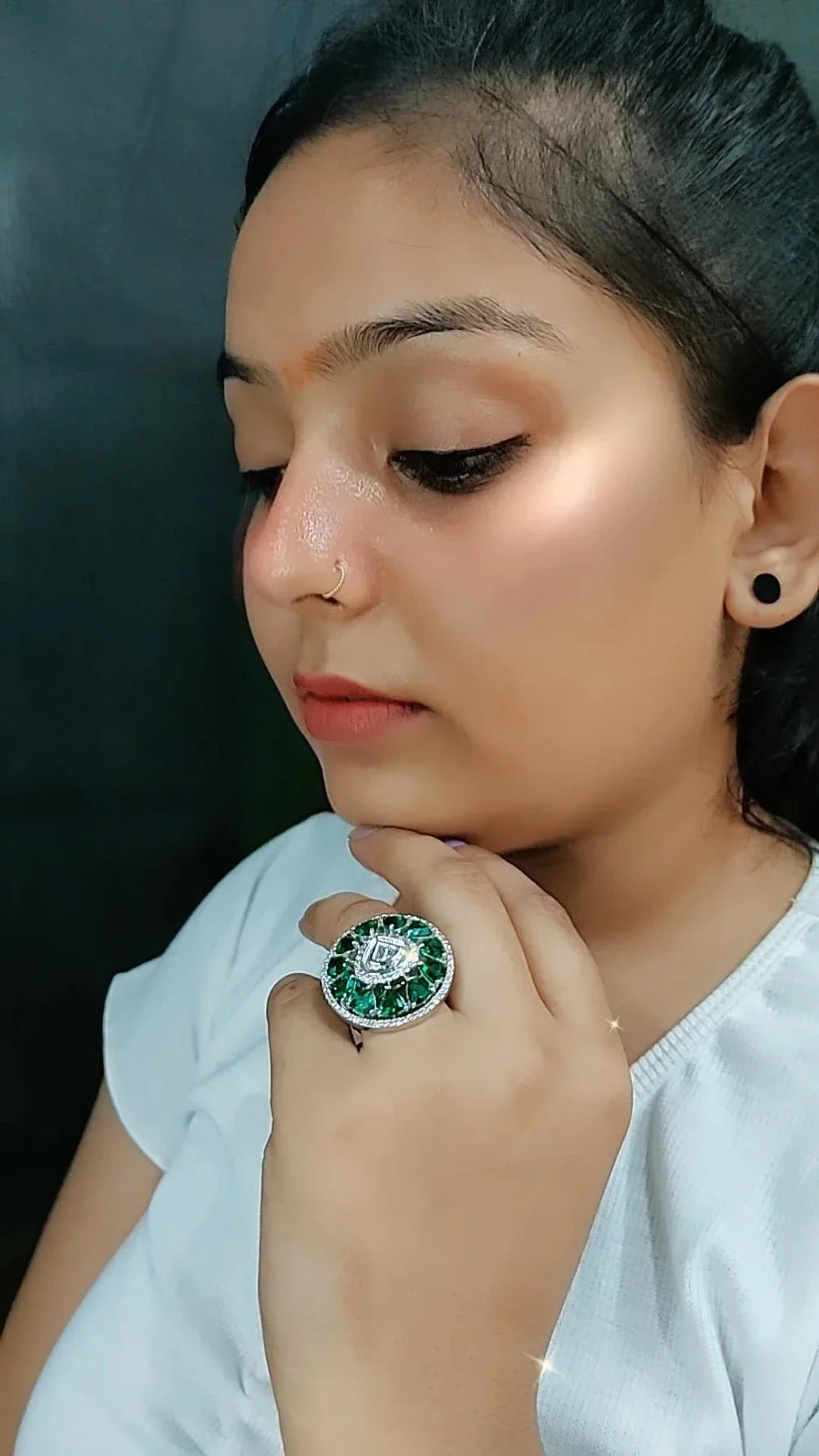Samantha Cocktail Adjustable Ring