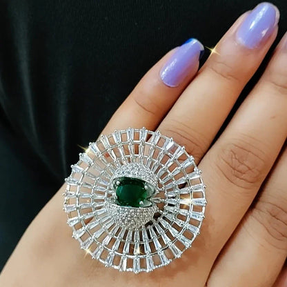 Nevaeh Cocktail Adjustable Ring