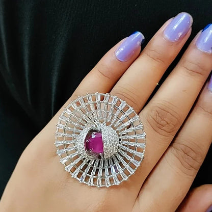 Nevaeh Cocktail Adjustable Ring