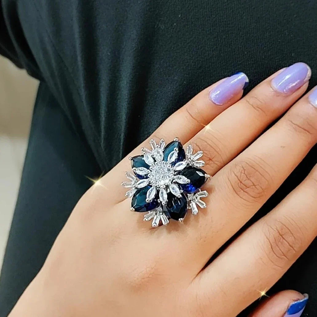 Quinn Cocktail Adjustable Ring