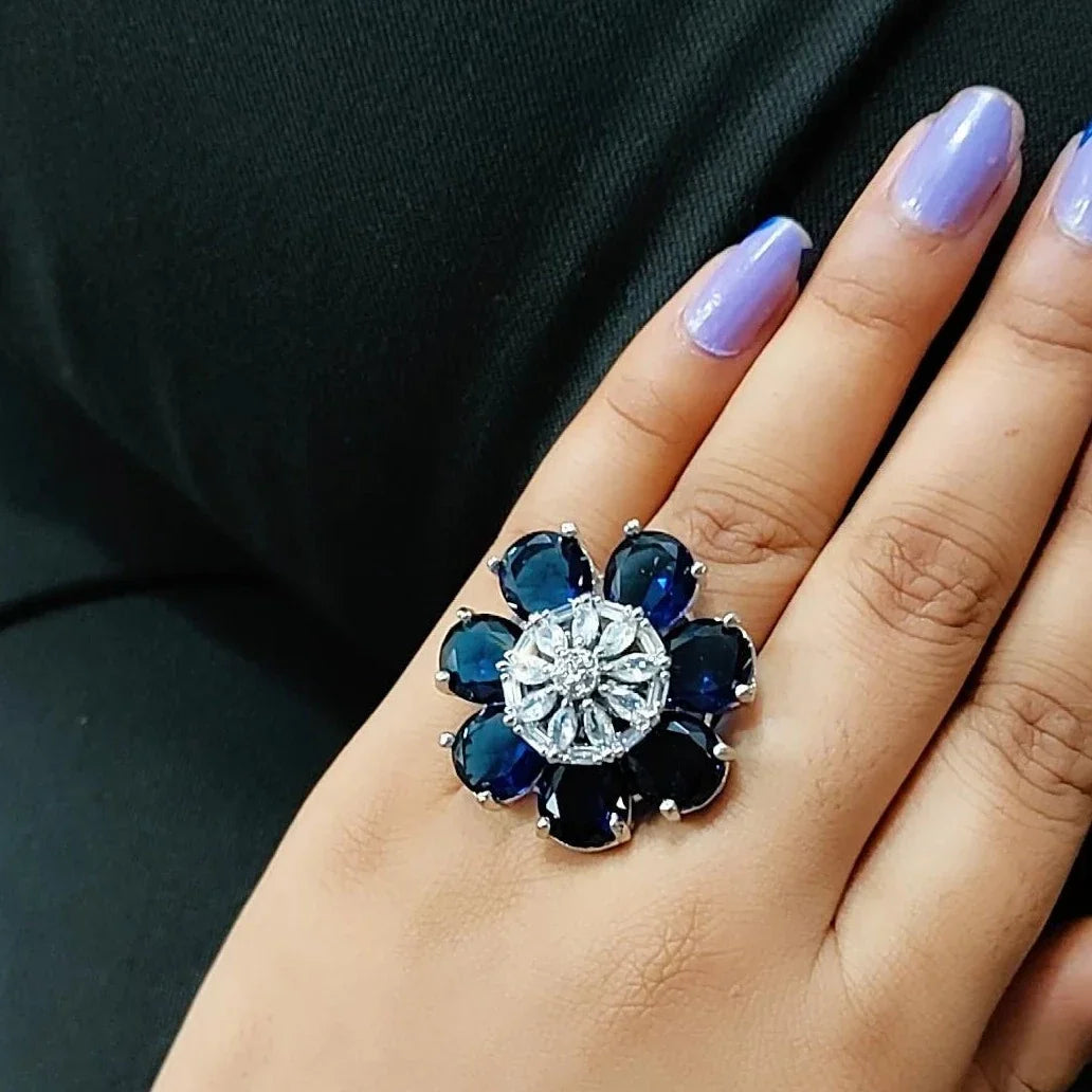Sophie Cocktail Adjustable Ring