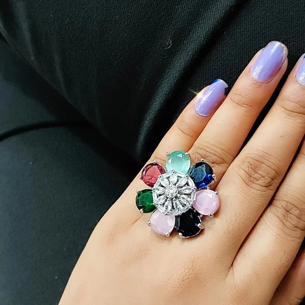 Sophie Cocktail Adjustable Ring