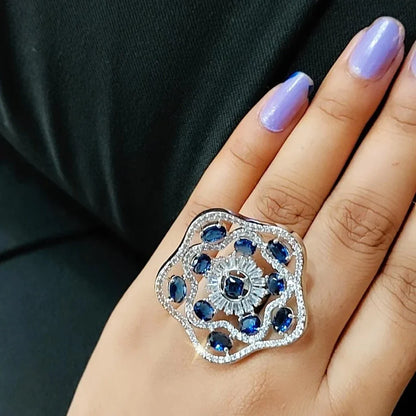 Josephine Cocktail Adjustable Ring
