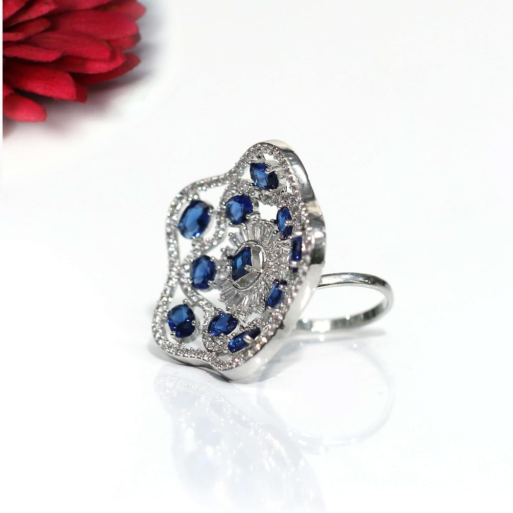 Josephine Cocktail Adjustable Ring
