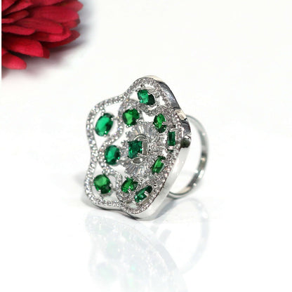 Josephine Cocktail Adjustable Ring