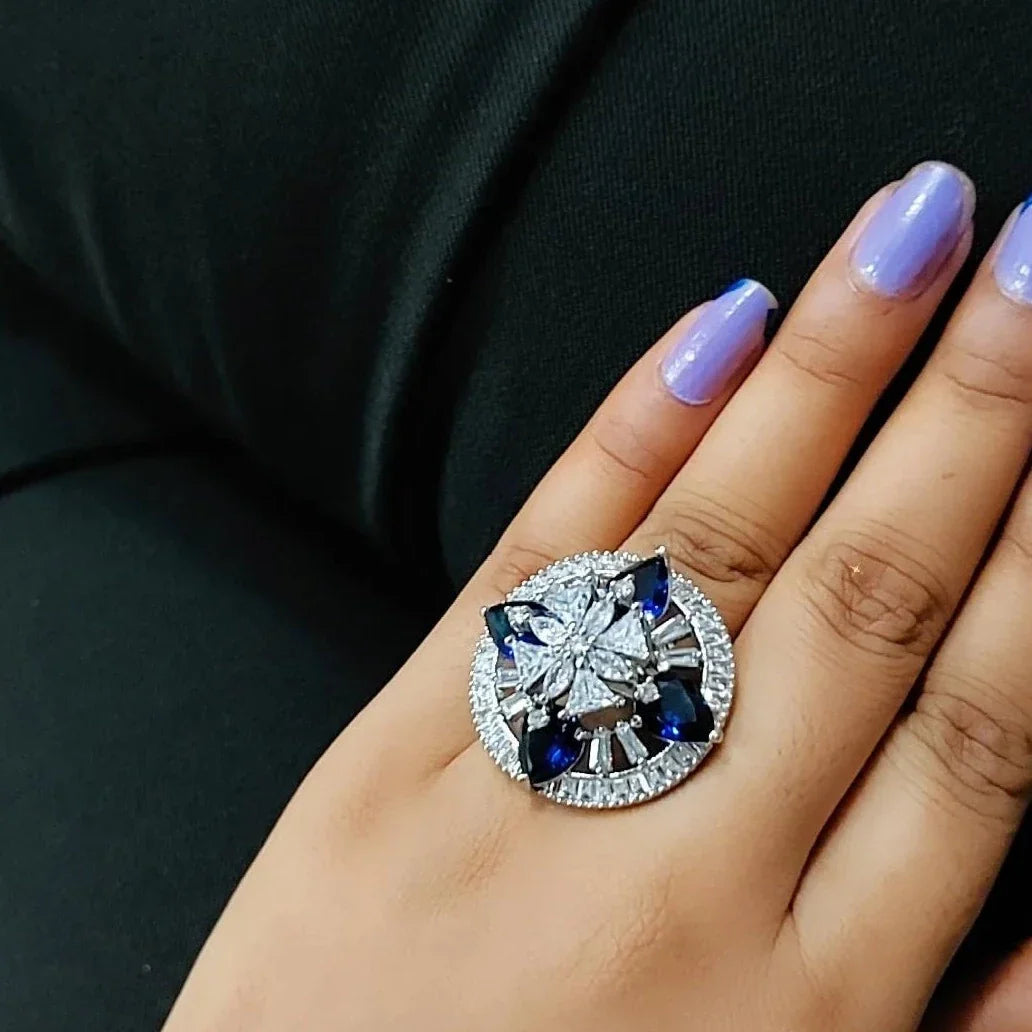 Madelyn Cocktail Adjustable Ring