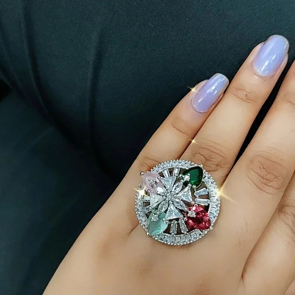 Madelyn Cocktail Adjustable Ring