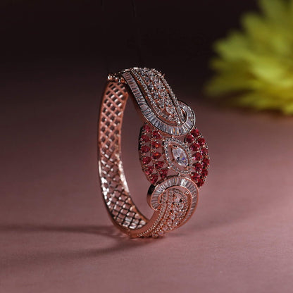 Fiona Rose Gold Pink Bracelet