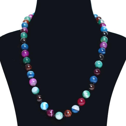 Multicolor Agate Necklace